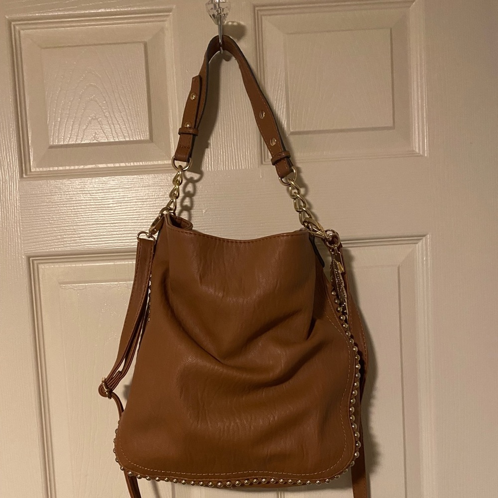Jessica Simpson brown leather purse